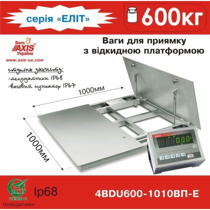 Весы для приямка с откидной платформой 4BDU600-1010ВП-E купить в интернет-магазине СТЦ-Исток Харьков