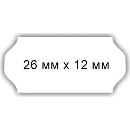 Этикет-лента 26x12 мм Printex
