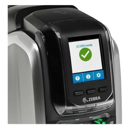 Принтер пластиковых карт Zebra ZC300 SS KIT