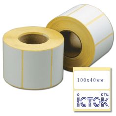 Термоетикетка ЕКО 100x40 мм Істок