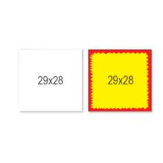 Этикет-лента 29х28 мм Printex