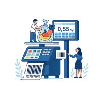 Купить электронные весы с печатью этикеток в интернет-магазине СТЦ Исток